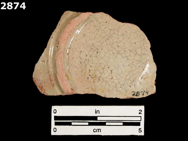 MEXICO CITY POLYCHROME specimen 2874 rear view