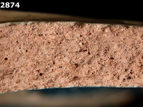 MEXICO CITY POLYCHROME specimen 2874 side view