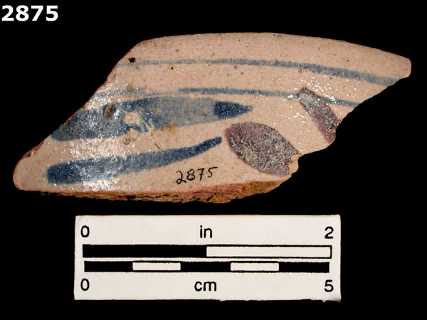 ISABELA POLYCHROME specimen 2875 rear view