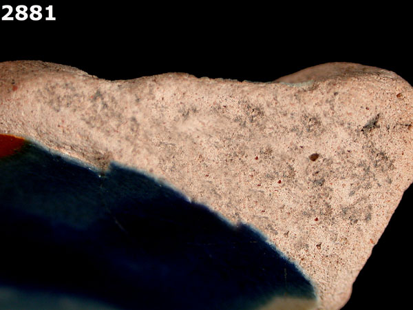 MEXICO CITY POLYCHROME specimen 2881 side view