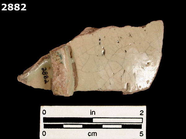 MEXICO CITY POLYCHROME specimen 2882 rear view