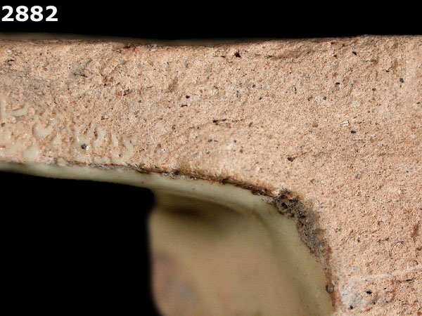 MEXICO CITY POLYCHROME specimen 2882 side view