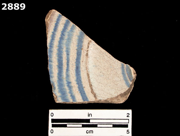 YAYAL BLUE ON WHITE specimen 2889 