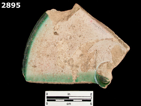 COLUMBIA PLAIN GREEN DIPPED specimen 2895 