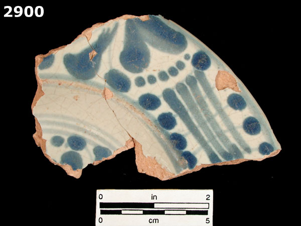SAN LUIS BLUE ON WHITE specimen 2900 
