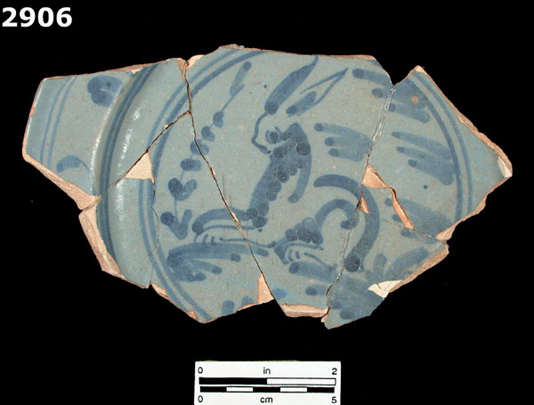 SEVILLA BLUE ON BLUE specimen 2906 front view