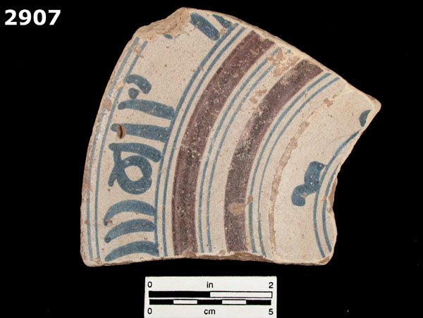 ISABELA POLYCHROME specimen 2907 