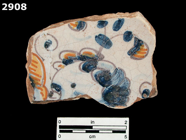 TALAVERA TRADITION POLYCHROME specimen 2908 