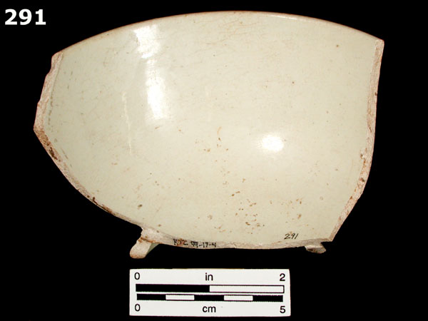ANNULAR WARE, CABLED specimen 291 rear view