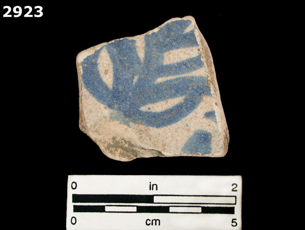 LA VEGA BLUE ON WHITE specimen 2923 