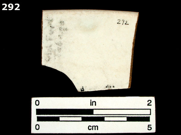 ANNULAR WARE, CABLED specimen 292 rear view