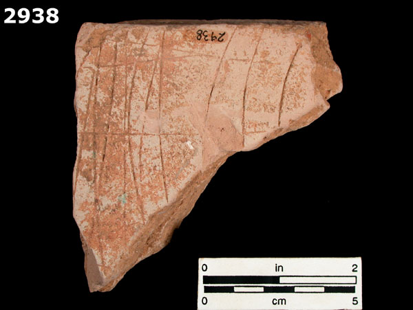 CUENCA TILE-TYPE B specimen 2938 rear view