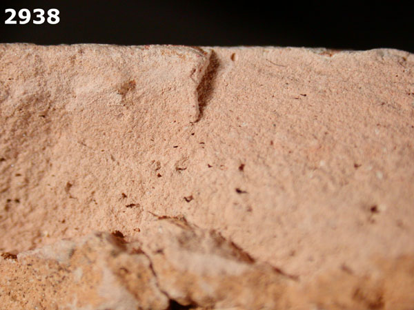 CUENCA TILE-TYPE B specimen 2938 side view
