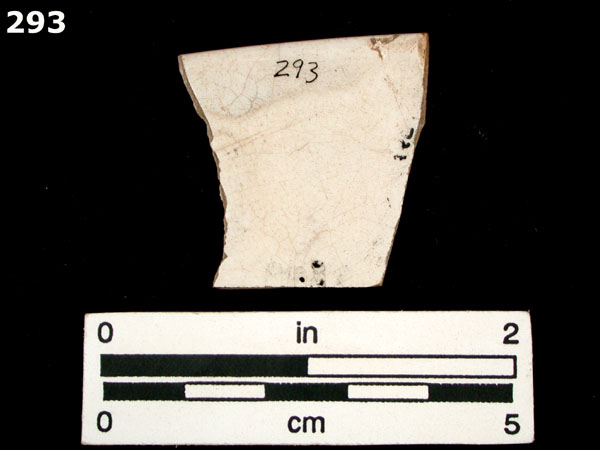 ANNULAR WARE, CABLED specimen 293 rear view