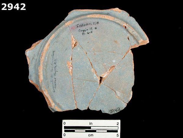 SEVILLA BLUE ON BLUE specimen 2942 rear view