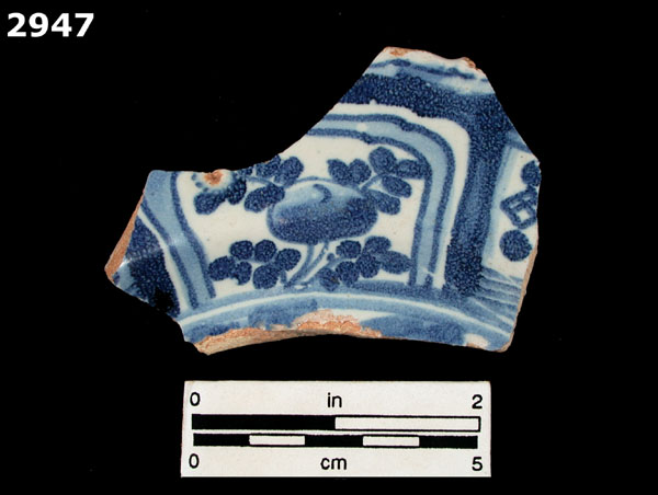 ICHTUCKNEE BLUE ON WHITE specimen 2947 front view