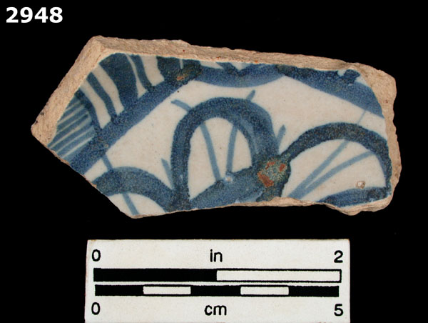 ICHTUCKNEE BLUE ON WHITE specimen 2948 front view