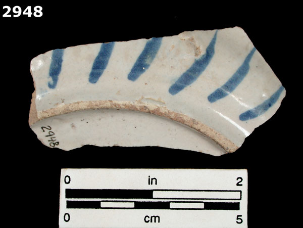 ICHTUCKNEE BLUE ON WHITE specimen 2948 rear view