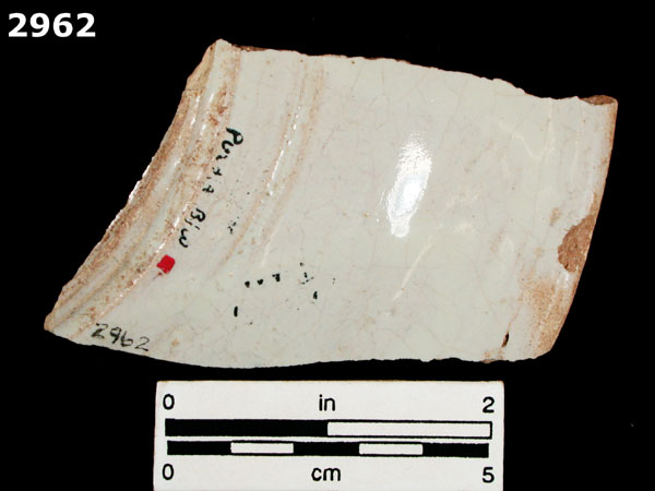SAN ELIZARIO POLYCHROME specimen 2962 rear view