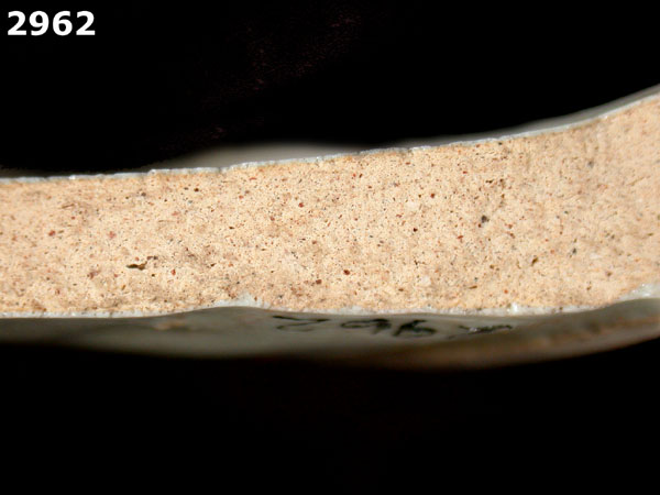 SAN ELIZARIO POLYCHROME specimen 2962 side view