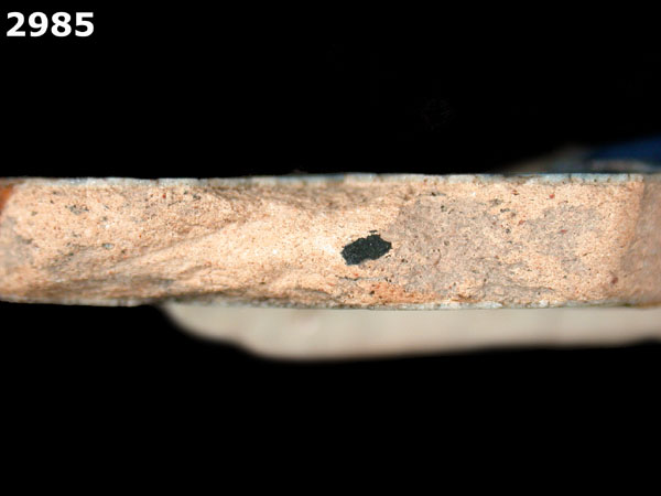 PUEBLA POLYCHROME specimen 2985 side view