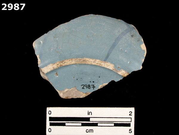 SEVILLA BLUE ON BLUE specimen 2987 rear view