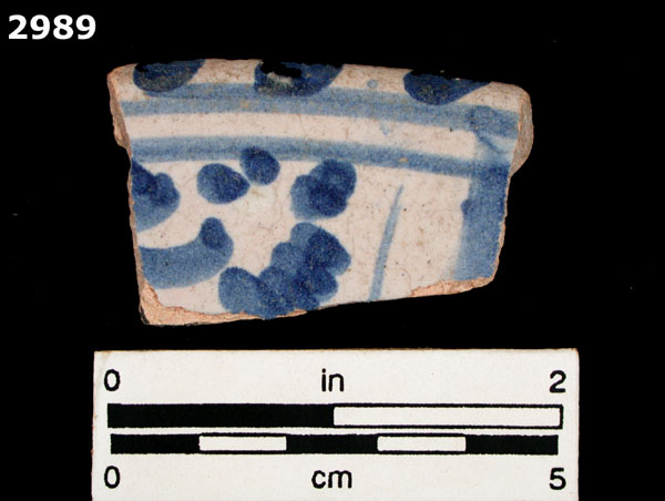 ICHTUCKNEE BLUE ON WHITE specimen 2989 