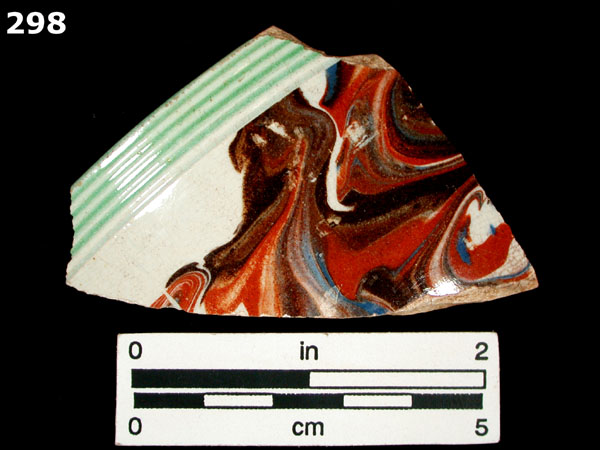 ANNULAR WARE, MARBELIZED specimen 298 