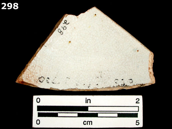 ANNULAR WARE, MARBELIZED specimen 298 rear view