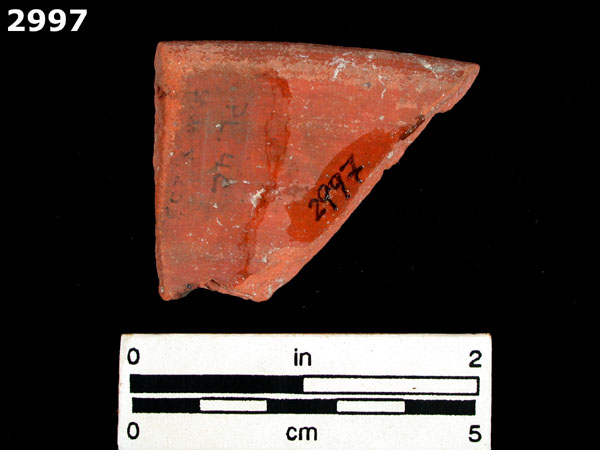 ORANGE MICACEOUS specimen 2997 rear view