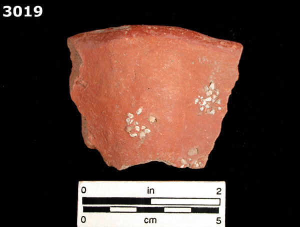 FELDSPAR-INLAID REDWARE specimen 3019 