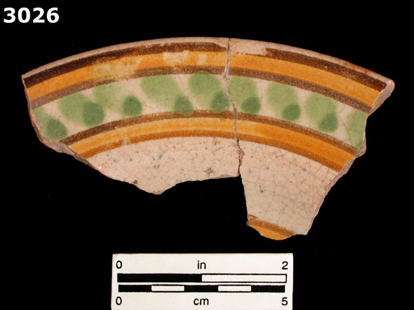 AUCILLA POLYCHROME specimen 3026 front view