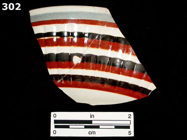 ANNULAR WARE, BANDED specimen 302 front view