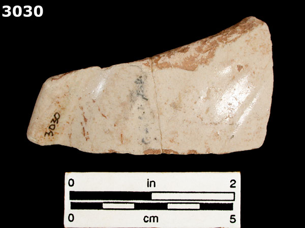 YAYAL BLUE ON WHITE specimen 3030 rear view