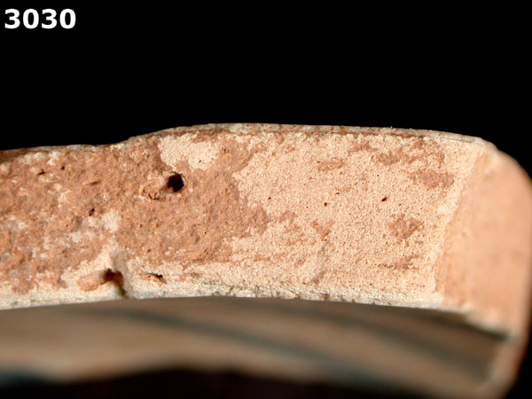 YAYAL BLUE ON WHITE specimen 3030 side view