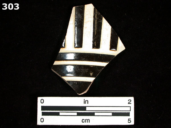 ANNULAR WARE, BANDED specimen 303 front view