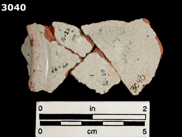 PANAMA POLYCHROME-TYPE B specimen 3040 rear view