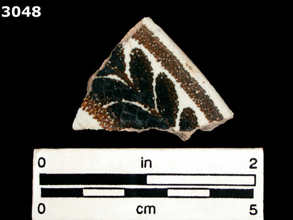 TETEPANTLA BLACK ON WHITE specimen 3048 front view