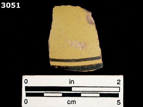 ESQUITLAN BLACK ON YELLOW specimen 3051 