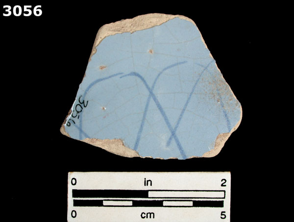 LIGURIAN BLUE ON BLUE specimen 3056 rear view