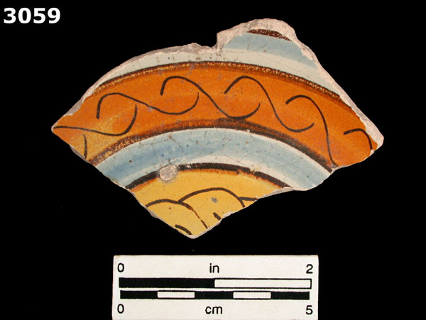 ARANAMA POLYCHROME specimen 3059 front view