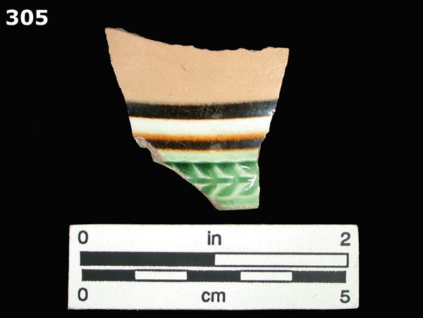 ANNULAR WARE, BANDED specimen 305 front view