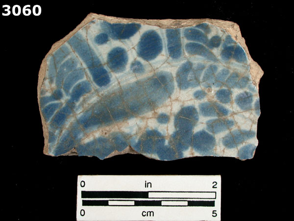 ICHTUCKNEE BLUE ON WHITE specimen 3060 front view