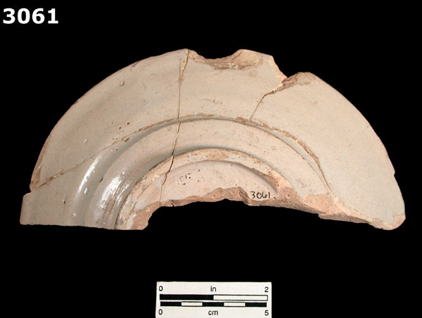 CATALONIA BLUE ON WHITE specimen 3061 rear view