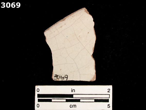 HUEJOTZINGO BLUE ON WHITE specimen 3069 rear view