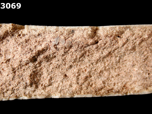 HUEJOTZINGO BLUE ON WHITE specimen 3069 side view