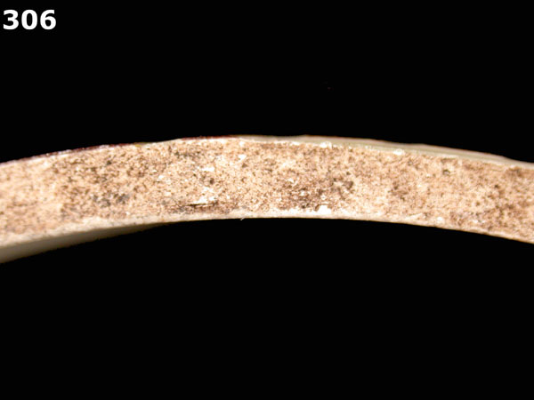 ANNULAR WARE, BANDED specimen 306 side view