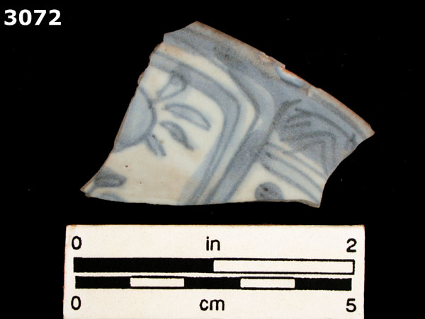 PORCELAIN, KRAAK specimen 3072 front view