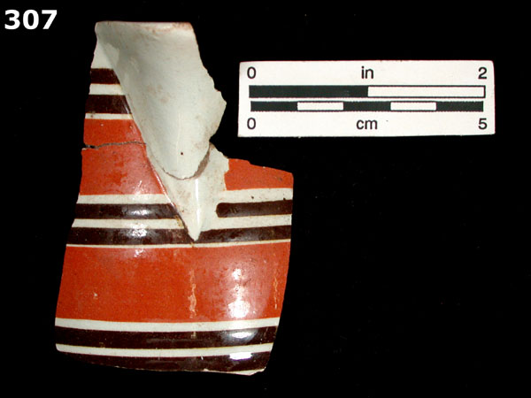 ANNULAR WARE, BANDED front view