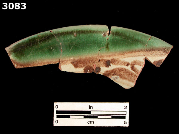 PANAMA POLYCHROME-TYPE A specimen 3083 front view